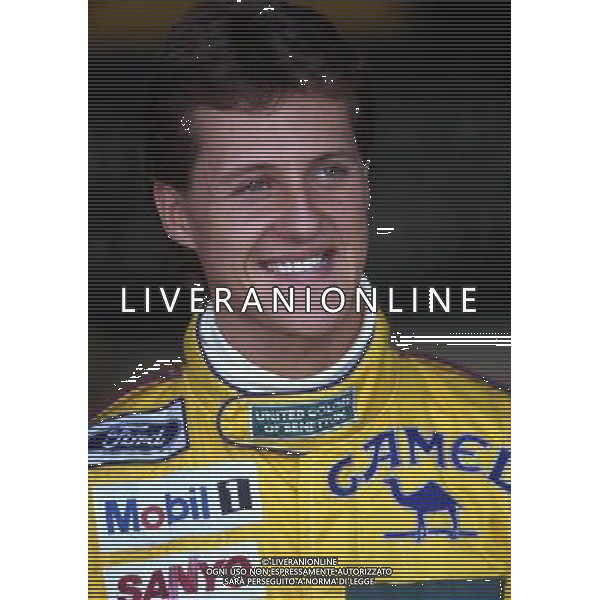 RETROSPETTIVA MICHAEL SCHUMACHER PILOTA NELLA FOTO MICHAEL SCHUMACHER NEL 1990 AG ALDO LIVERANI SAS