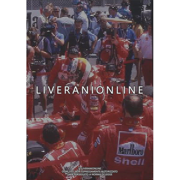 RETROSPETTIVA MICHAEL SCHUMACHER PILOTA NELLA FOTO MICHAEL SCHUMACHER NEL 1998 AG ALDO LIVERANI SAS