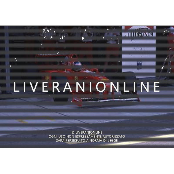 RETROSPETTIVA MICHAEL SCHUMACHER PILOTA NELLA FOTO MICHAEL SCHUMACHER AG ALDO LIVERANI SAS
