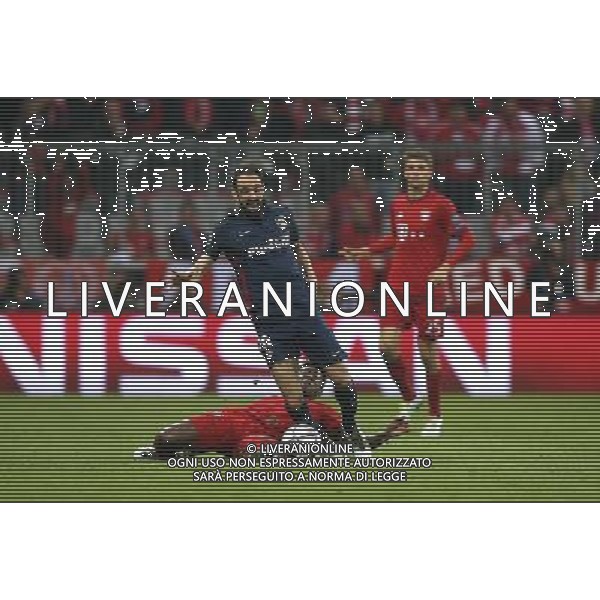 firo Fu§ball, Fussball, 03.05.2016 Uefa Champions League, CL Saison 2015/2016 Halbfinale, RŸckspiel FCB FC Bayern MŸnchen Muenchen - Atletico Madrid Zweikampf Duell, FCB David Alaba, Atletico Juanfran $worldrights Es gelten unsere AGB, einsehbar auf www.firosportphoto.de copyright by firo sportphoto: Coesfelder Str.207 48249 DŸlmen www.firosportphoto.de mail@firosportphoto.de (V o l k s b a n k B o c h u m - W i t t e n ) IBAN DE68 4306 0129 0341 1171 00 Tel:Ê 02594 - 9916004 Fax:Ê02594 - 9916005 AG ALDO LIVERANI SAS ONLY ITALY