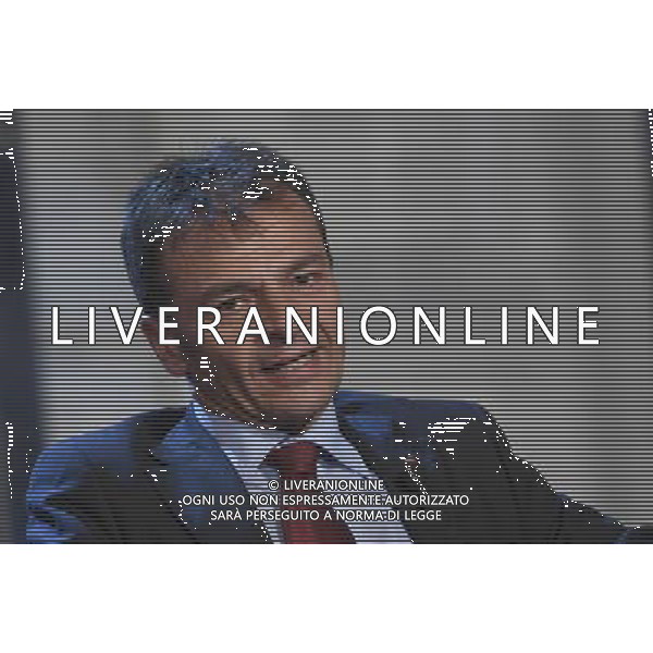 Trasmissione TV \' Porta a Porta \' - Roma - 04.05.2016 - Studi RAI Teulada - nella foto: Stefano Fassina / Ph. Corradetti - Ag. Aldo Liverani Sas/ AGENZIA ALDO LIVERANI SAS