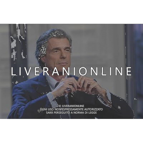 Trasmissione TV \' Porta a Porta \' - Roma - 04.05.2016 - Studi RAI Teulada - nella foto: Alfio Marchini / Ph. Corradetti - Ag. Aldo Liverani Sas/ AGENZIA ALDO LIVERANI SAS