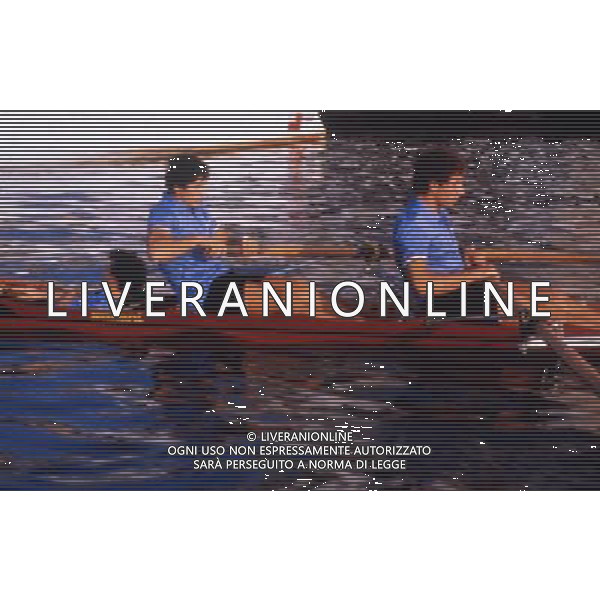 RETROSPETTIVA Giuseppe Abbagnale, Carmine Abbagnale e il timoniere Giuseppe Di Capua AG ALDO LIVERANI SAS