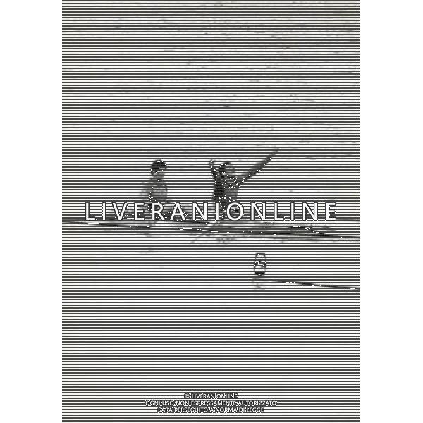 RETROSPETTIVA CARMINE E GIUSEPPE ABBAGNALE CANOA NELLA FOTO CARMINE E GIUSEPPE ABBAGNALE AG ALDO LIVERANI