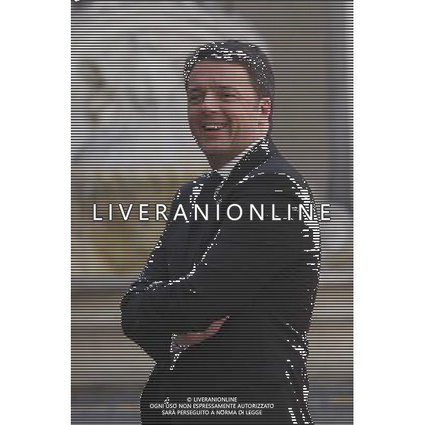 Il Presidente del Consiglio dei Ministri Matteo Renzi incontra il cancelliere della Repubblica federale di Germania Angela Merkel - Roma - 05.05.2016 - Palazzo Chigi - nella foto: Matteo Renzi / Ph. Corradetti - Ag. Aldo Liverani Sas/ AGENZIA ALDO LIVERANI SAS
