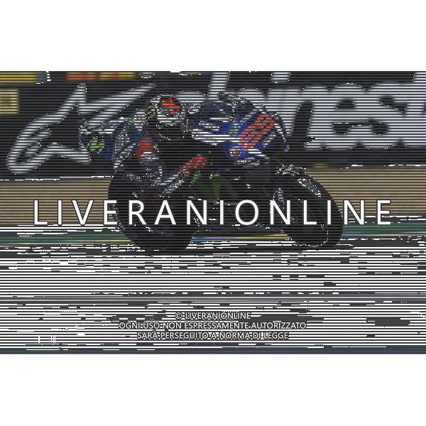 06.05.2016. Le Mans, Francia.Jorge Lorenzo (Movistar Yamaha) durante le prove libere. FOTO G. PIAZZOLLA-AG ALDO LIVERANI SAS