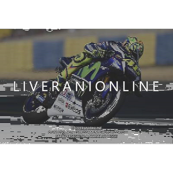 06.05.2016. Le Mans, Francia.Valentino Rossi (Movistar Yamaha) durante le prove libere. FOTO G. PIAZZOLLA-AG ALDO LIVERANI SAS