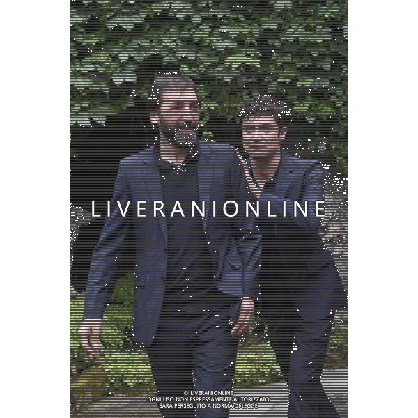 Photocall del film \' Pericle il nero \' - Roma - 07.05.2016 - nella foto: Riccardo Scamarcio e Stefano Mordini / Ph. Corradetti - AG ALDO LIVERANI SAS