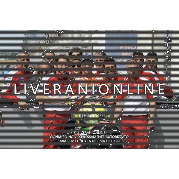 07.05.2016. Le mans, Francia.Andrea Iannone e il Team Ducati. FOTO G. PIAZZOLLA-AG ALDO LIVERANI SAS
