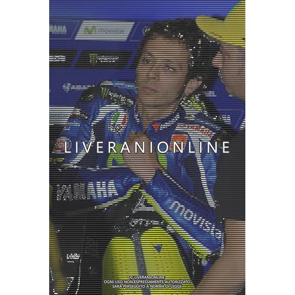 07.05.2016. Le mans, Francia. Valentino Rossi (Monster Yamaha)durante le qualifiche. FOTO G. PIAZZOLLA-AG ALDO LIVERANI SAS