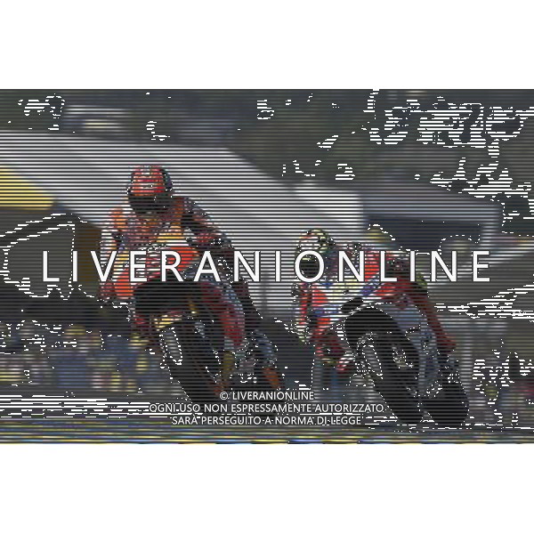 07.05.2016. Le mans, Francia.Marc Marquez (Repsol Honda) durante le qualifiche. FOTO G. PIAZZOLLA-AG ALDO LIVERANI SAS