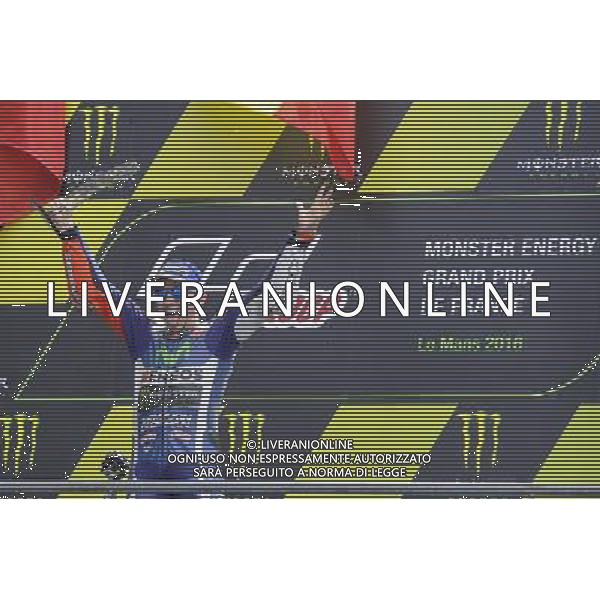 08.05.2016. Le mans, Francia.Jorge Lorenzo (Movistar Yamaha)./Agenzia Aldo Liverani s.a.s.