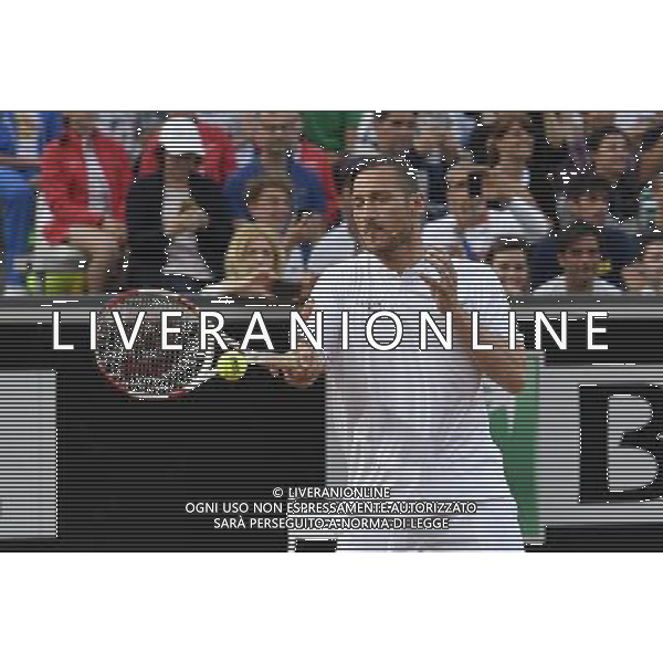 Internazionali BNL d\'Italia 2016 Roma - 09.05.2016 - Foro Italico - nella foto: Francesco Totti /Ph. Corradetti - AG ALDO LIVERANI SAS/ AGENZIA ALDO LIVERANI SAS