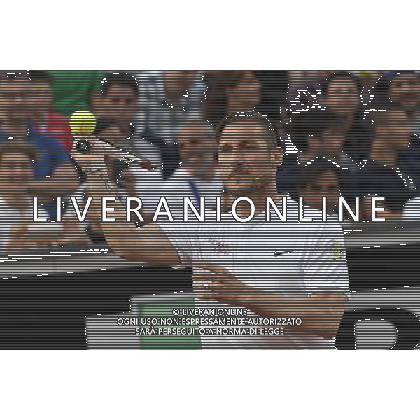Internazionali BNL d\'Italia 2016 Roma - 09.05.2016 - Foro Italico - nella foto: Francesco Totti /Ph. Corradetti - AG ALDO LIVERANI SAS/ AGENZIA ALDO LIVERANI SAS
