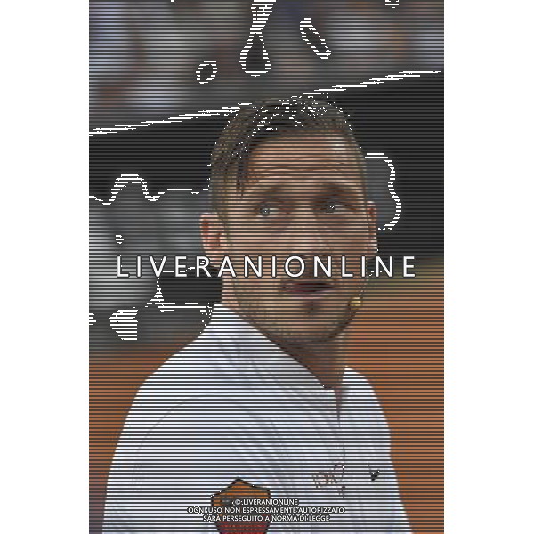 Internazionali BNL d\'Italia 2016 Roma - 09.05.2016 - Foro Italico - nella foto: Francesco Totti /Ph. Corradetti - AG ALDO LIVERANI SAS/ AGENZIA ALDO LIVERANI SAS