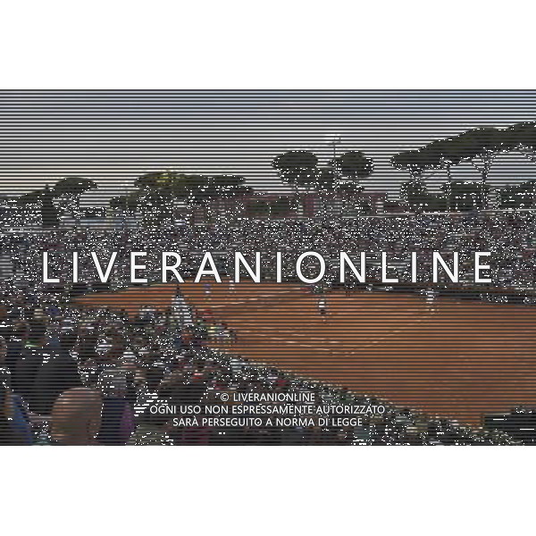 Internazionali BNL d\'Italia 2016 Roma - 09.05.2016 - Foro Italico - nella foto: panoramica stadio Pietrangeli /Ph. Corradetti - AG ALDO LIVERANI SAS/ AGENZIA ALDO LIVERANI SAS