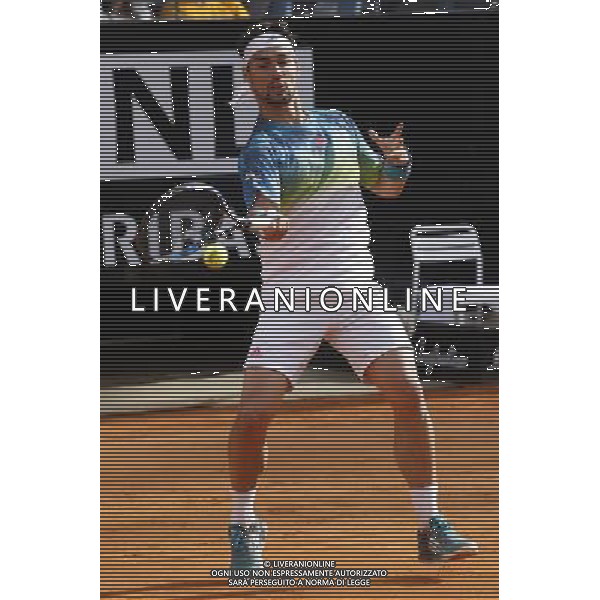 Internazionali BNL d\'Italia 2016 Roma - 09.05.2016 - Foro Italico - nella foto: Fabio Fognini /Ph. Corradetti - AG ALDO LIVERANI SAS/ AGENZIA ALDO LIVERANI SAS