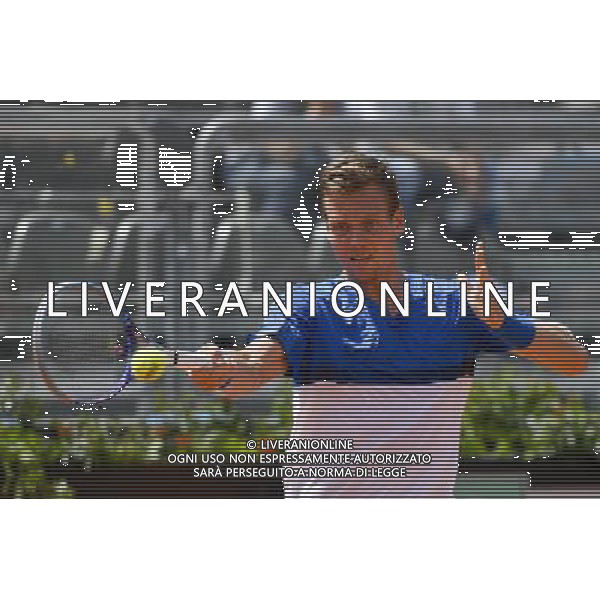 Internazionali BNL d\'Italia 2016 Roma - 10.05.2016 - Foro Italico - nella foto: Tomas Berdych /Ph. Corradetti - AG ALDO LIVERANI SAS/ AGENZIA ALDO LIVERANI SAS