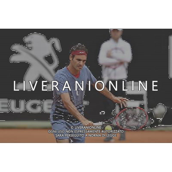 Internazionali BNL d\'Italia 2016 Roma - 11.05.2016 - Foro Italico - nella foto: Roger Federer in allenamento /Ph. Corradetti - AGENZIA ALDO LIVERANI SAS