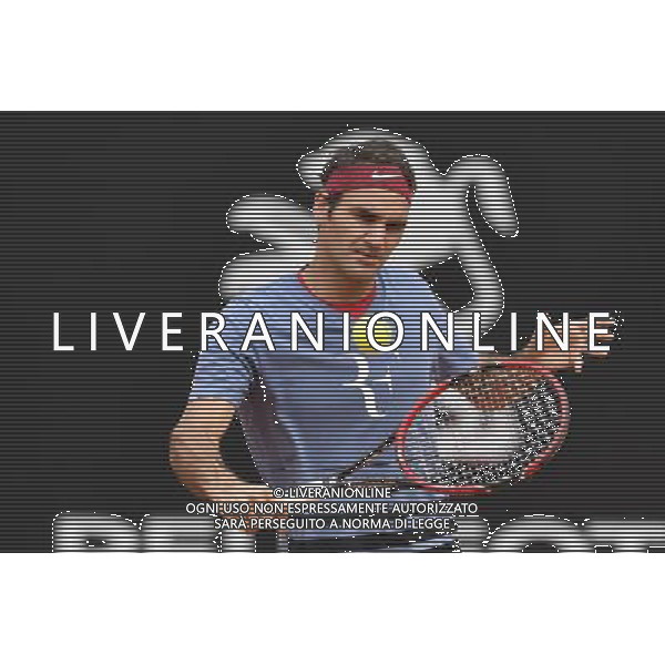 Internazionali BNL d\'Italia 2016 Roma - 11.05.2016 - Foro Italico - nella foto: Roger Federer in allenamento /Ph. Corradetti - AGENZIA ALDO LIVERANI SAS
