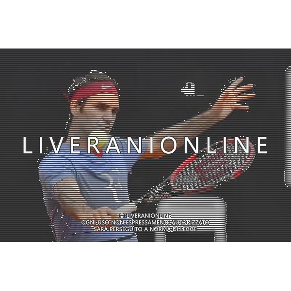 Internazionali BNL d\'Italia 2016 Roma - 11.05.2016 - Foro Italico - nella foto: Roger Federer in allenamento /Ph. Corradetti - AGENZIA ALDO LIVERANI SAS