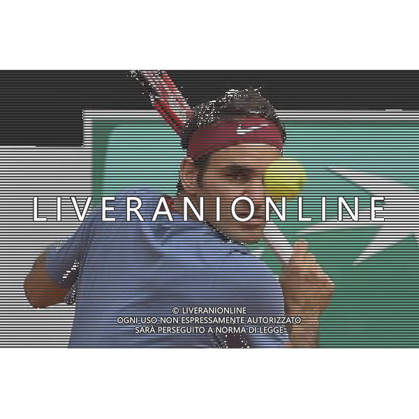 Internazionali BNL d\'Italia 2016 Roma - 11.05.2016 - Foro Italico - nella foto: Roger Federer in allenamento /Ph. Corradetti - AGENZIA ALDO LIVERANI SAS