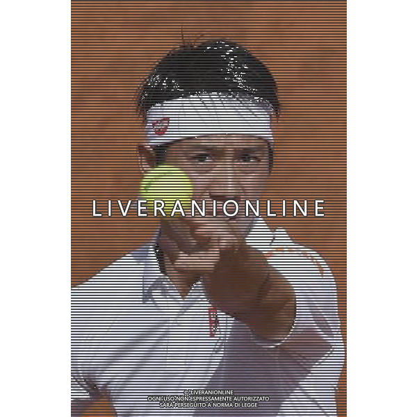 Internazionali BNL d\'Italia 2016 Roma - 10.05.2016 - Foro Italico - nella foto: Kei Nishikori /Ph. Corradetti - AGENZIA ALDO LIVERANI SAS