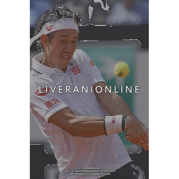 Internazionali BNL d\'Italia 2016 Roma - 10.05.2016 - Foro Italico - nella foto: Kei Nishikori /Ph. Corradetti - AGENZIA ALDO LIVERANI SAS