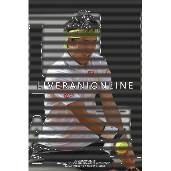 Internazionali BNL d\'Italia 2016 Roma - 10.05.2016 - Foro Italico - nella foto: Kei Nishikori /Ph. Corradetti - AGENZIA ALDO LIVERANI SAS
