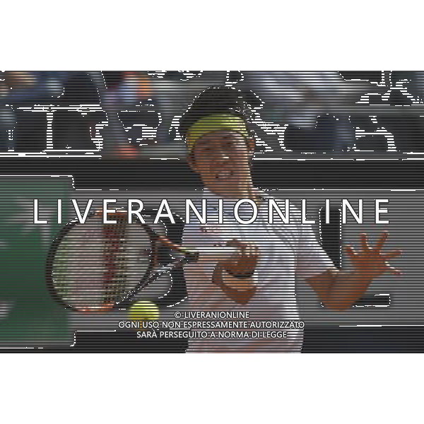 Internazionali BNL d\'Italia 2016 Roma - 10.05.2016 - Foro Italico - nella foto: Kei Nishikori /Ph. Corradetti - AGENZIA ALDO LIVERANI SAS