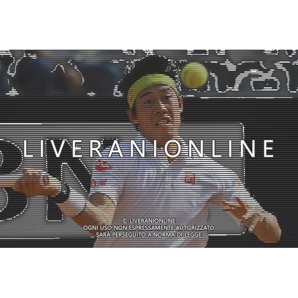 Internazionali BNL d\'Italia 2016 Roma - 10.05.2016 - Foro Italico - nella foto: Kei Nishikori /Ph. Corradetti - AGENZIA ALDO LIVERANI SAS