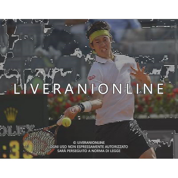 Internazionali BNL d\'Italia 2016 Roma - 10.05.2016 - Foro Italico - nella foto: Kei Nishikori /Ph. Corradetti - AGENZIA ALDO LIVERANI SAS