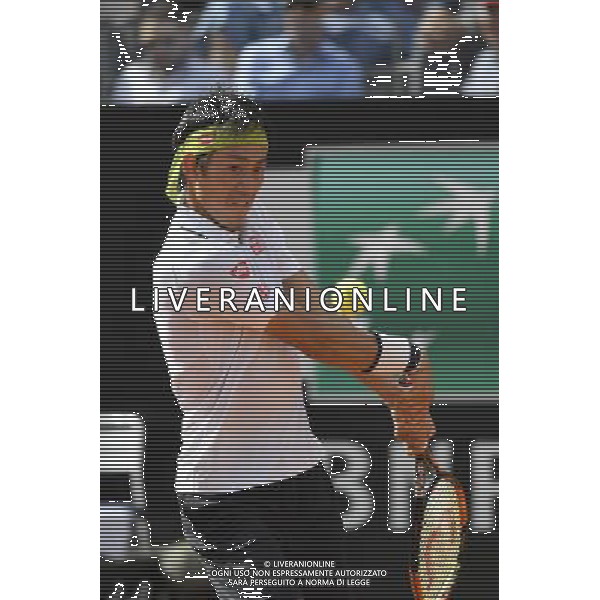 Internazionali BNL d\'Italia 2016 Roma - 10.05.2016 - Foro Italico - nella foto: Kei Nishikori /Ph. Corradetti - AGENZIA ALDO LIVERANI SAS