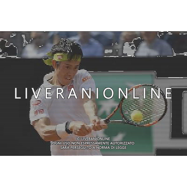 Internazionali BNL d\'Italia 2016 Roma - 10.05.2016 - Foro Italico - nella foto: Kei Nishikori /Ph. Corradetti - AGENZIA ALDO LIVERANI SAS