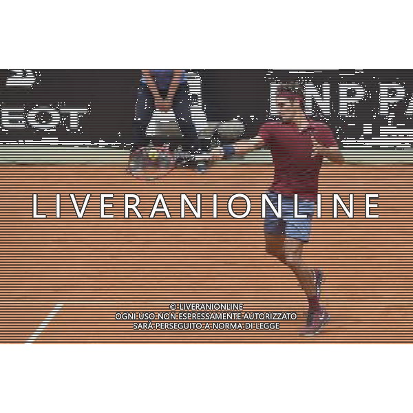 Internazionali BNL d\'Italia 2016 Roma - 11.05.2016 - Foro Italico - nella foto: Roger Federer /Ph. Corradetti - AGENZIA ALDO LIVERANI SAS