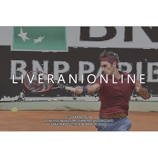 Internazionali BNL d\'Italia 2016 Roma - 11.05.2016 - Foro Italico - nella foto: Roger Federer /Ph. Corradetti - AGENZIA ALDO LIVERANI SAS