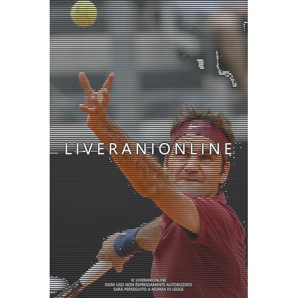 Internazionali BNL d\'Italia 2016 Roma - 11.05.2016 - Foro Italico - nella foto: Roger Federer /Ph. Corradetti - AGENZIA ALDO LIVERANI SAS