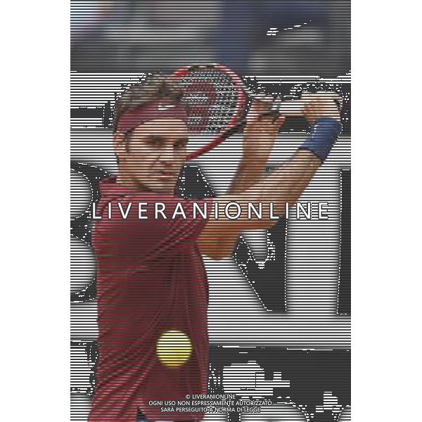 Internazionali BNL d\'Italia 2016 Roma - 11.05.2016 - Foro Italico - nella foto: Roger Federer /Ph. Corradetti - AGENZIA ALDO LIVERANI SAS