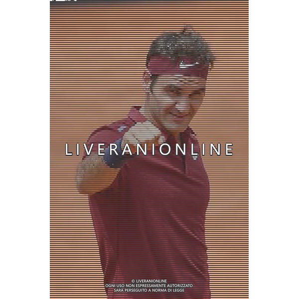 Internazionali BNL d\'Italia 2016 Roma - 11.05.2016 - Foro Italico - nella foto: Roger Federer /Ph. Corradetti - AGENZIA ALDO LIVERANI SAS