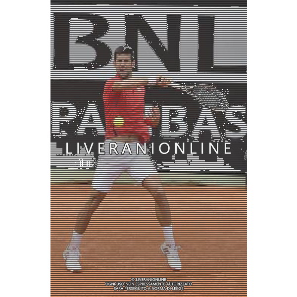 Internazionali BNL d\'Italia 2016 Roma - 11.05.2016 - Foro Italico - nella foto: Novak Djokovic /Ph. Corradetti - AGENZIA ALDO LIVERANI SAS