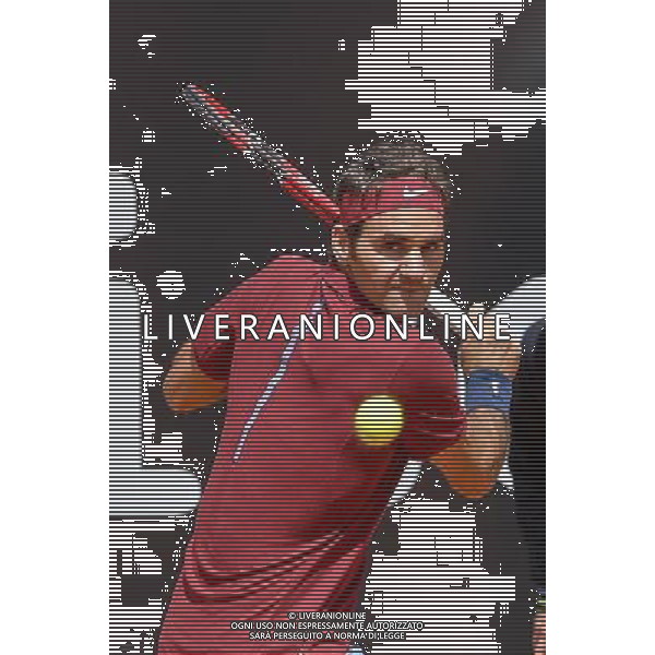 Internazionali BNL d\'Italia 2016 Roma - 12.05.2016 - Foro Italico - nella foto: Roger Federer /Ph. Corradetti - AGENZIA ALDO LIVERANI SAS