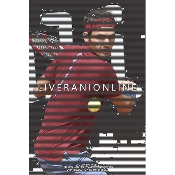 Internazionali BNL d\'Italia 2016 Roma - 12.05.2016 - Foro Italico - nella foto: Roger Federer /Ph. Corradetti - AGENZIA ALDO LIVERANI SAS