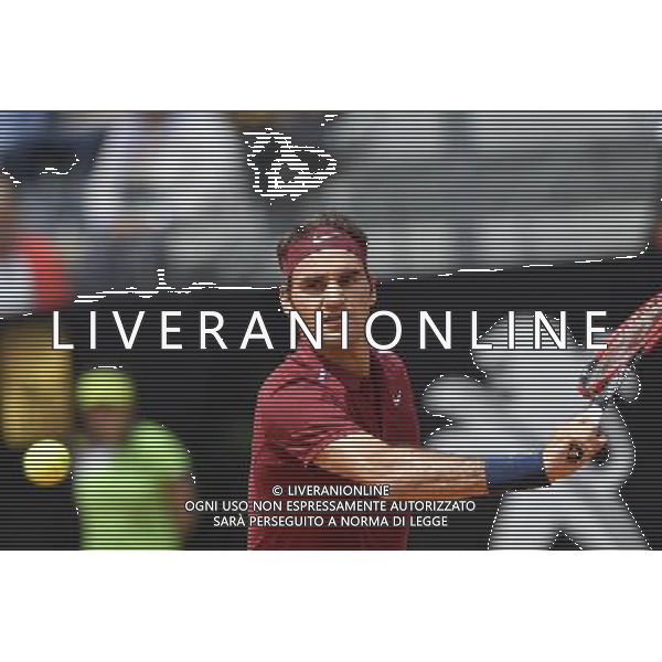 Internazionali BNL d\'Italia 2016 Roma - 12.05.2016 - Foro Italico - nella foto: Roger Federer /Ph. Corradetti - AGENZIA ALDO LIVERANI SAS