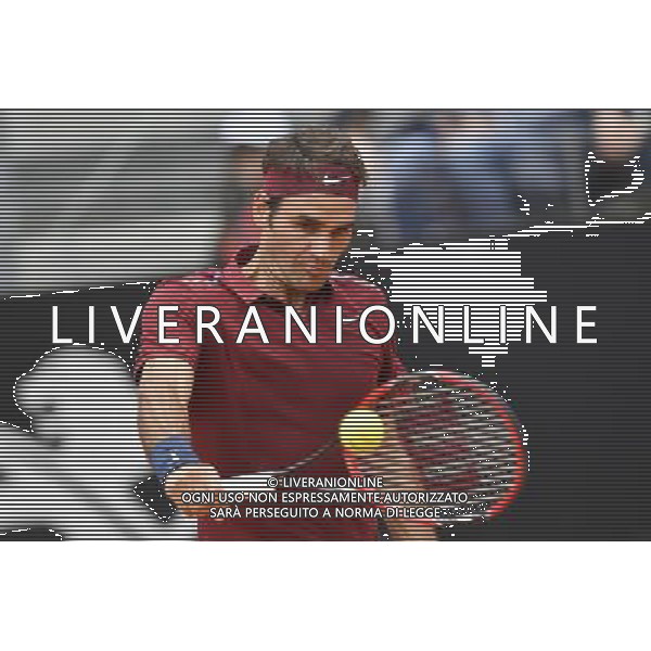 Internazionali BNL d\'Italia 2016 Roma - 12.05.2016 - Foro Italico - nella foto: Roger Federer /Ph. Corradetti - AGENZIA ALDO LIVERANI SAS