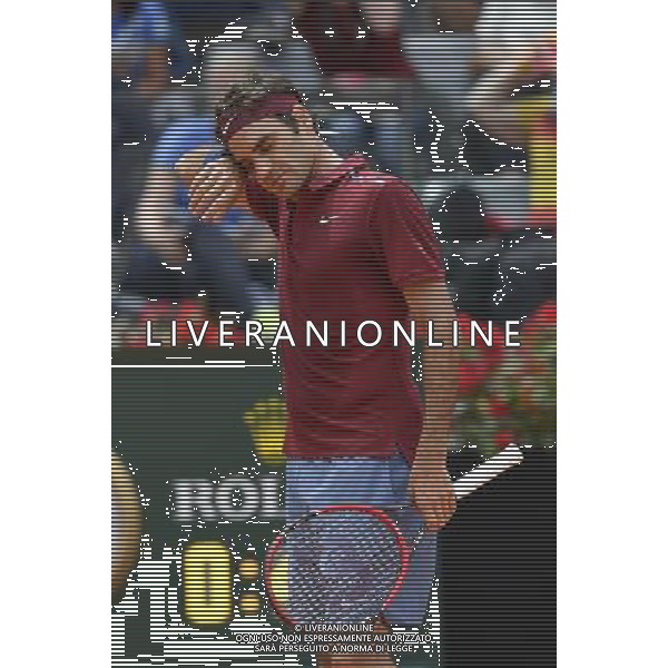 Internazionali BNL d\'Italia 2016 Roma - 12.05.2016 - Foro Italico - nella foto: Roger Federer /Ph. Corradetti - AGENZIA ALDO LIVERANI SAS