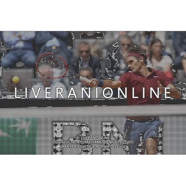 Internazionali BNL d\'Italia 2016 Roma - 12.05.2016 - Foro Italico - nella foto: Roger Federer /Ph. Corradetti - AGENZIA ALDO LIVERANI SAS