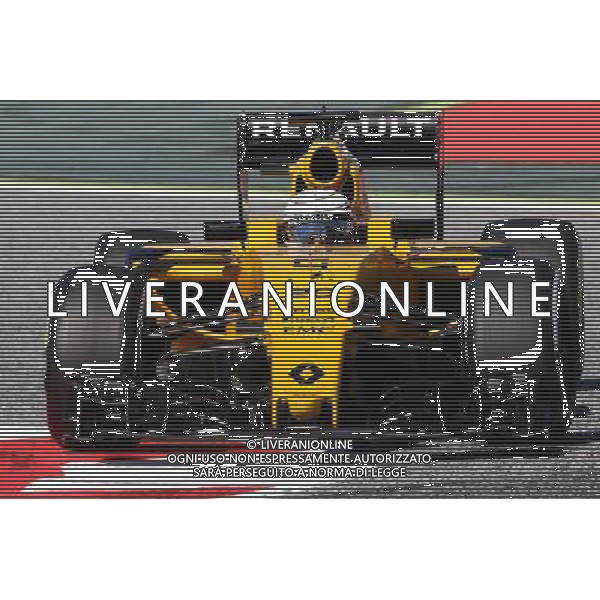 Kevin Magnussen (DEN) Renault Sport F1 Team RS16. 13.05.2016. Formula 1 World Championship, Rd 5, Spanish Grand Prix, Barcelona, Spain, Practice Day. AG ALDO LIVERANI SAS ONLY ITALY