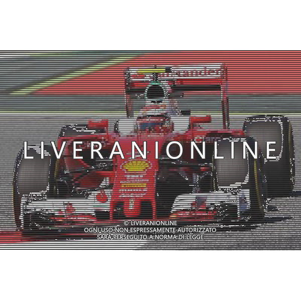 Kimi Raikkonen (FIN) Ferrari SF16-H. 13.05.2016. Formula 1 World Championship, Rd 5, Spanish Grand Prix, Barcelona, Spain, Practice Day. AG ALDO LIVERANI SAS ONLY ITALY