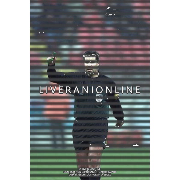 07-12-2000 INTER HERTA BERLINO COPPA UEFAâ€¨NELLA FOTO ARBITRO BAPTISTAâ€¨AG ALDO LIVERANI SAS