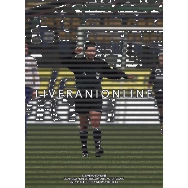 07-12-2000 INTER HERTA BERLINO COPPA UEFA NELLA FOTO ARBITRO BAPTISTA AG ALDO LIVERANI SAS